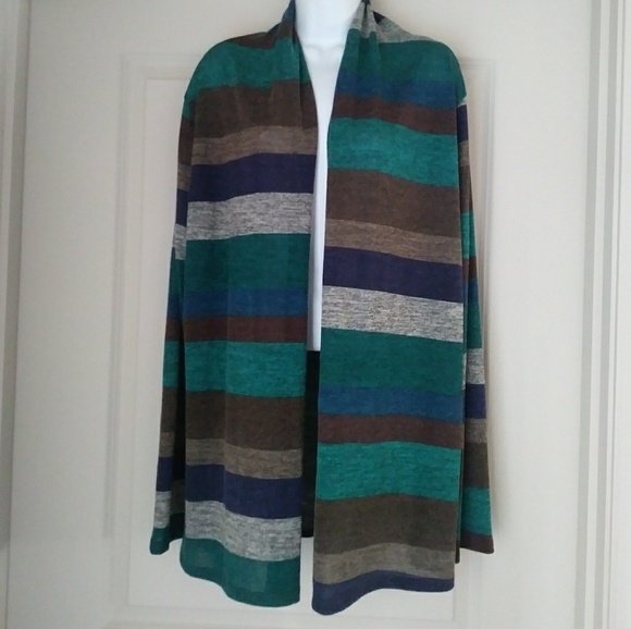 Sweaters - Striped cardigan